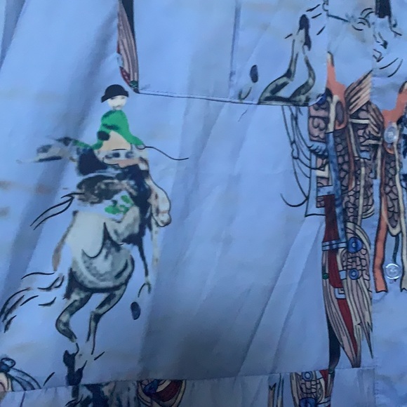 Misslook Collared Blouse 3/4 Sleeve Shirt 4XL - Picture 3 of 5